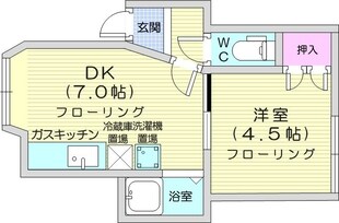 コムーネ52の物件間取画像